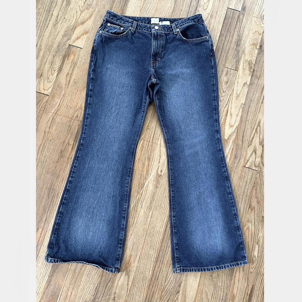 Women’s CK flare jean size 13 Calvin Klein 100% Cotton Excellent C